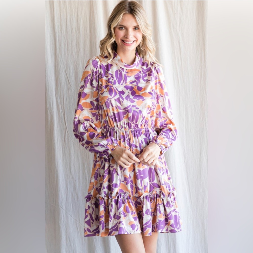 Floral print dress🌷
